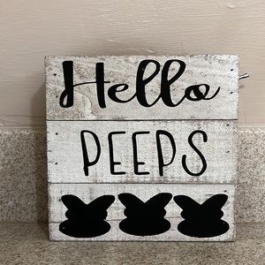 Hello Peeps Decor